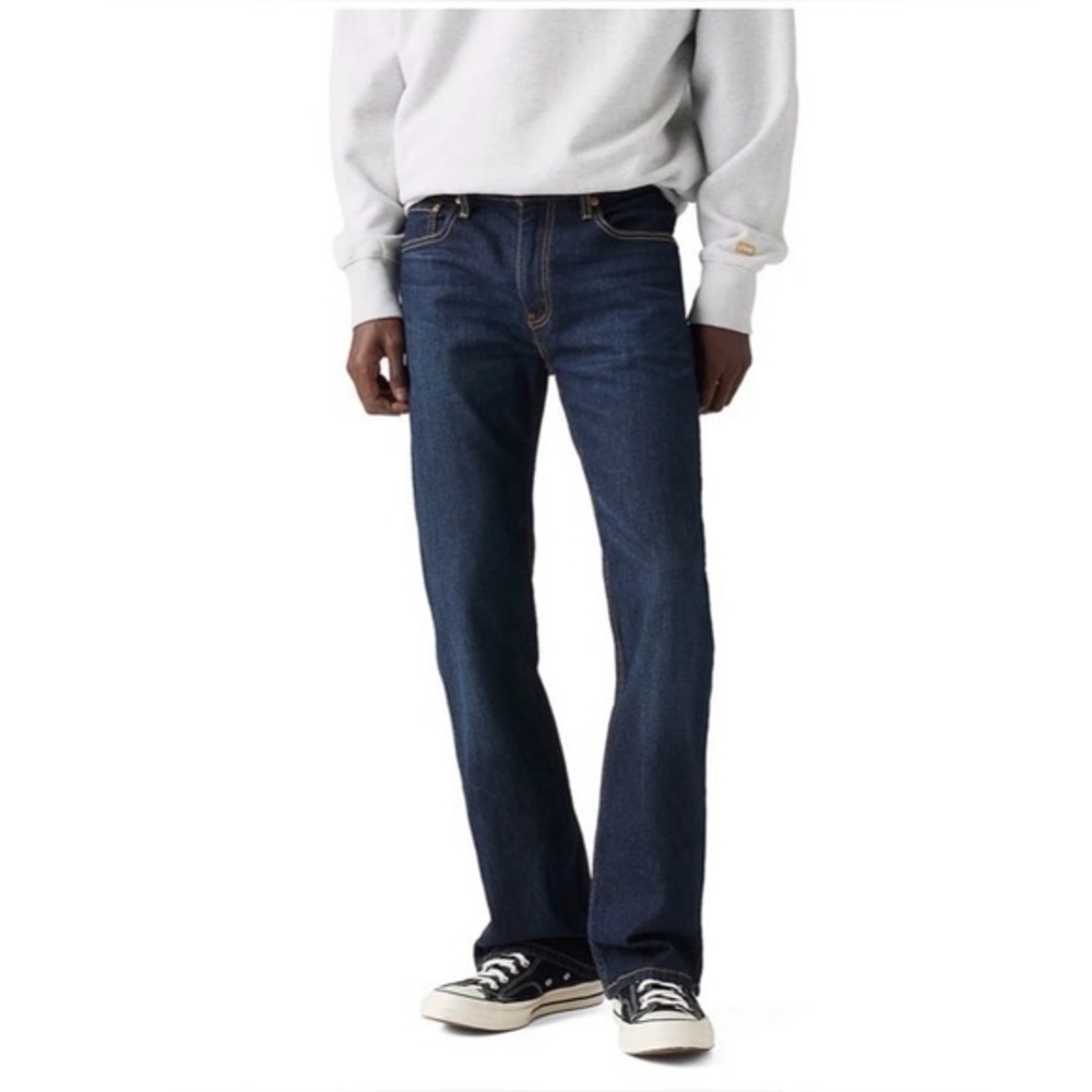 NWT Levi’s 527 Slim Bootcut Jeans 36x34 Sits Below Waist New Stretch $70